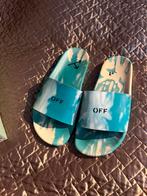 OFF-WHITE slippers maat 38 origineel ZGAN, Blauw, Slippers, Ophalen of Verzenden, Zo goed als nieuw