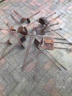Wafelijzer antiek 12x, Ophalen