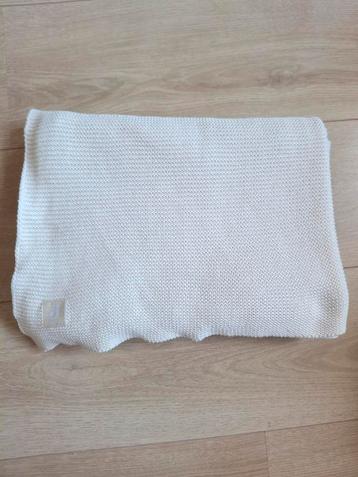 Jollein basic knit Ivory ledikant deken beschikbaar voor biedingen