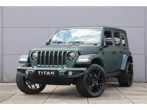 Jeep Wrangler 4xe 380pk TITAN™ (bj 2021, automaat), Auto's, Jeep, Bedrijf, Te koop, Wrangler, ABS, Achteruitrijcamera, Airbags