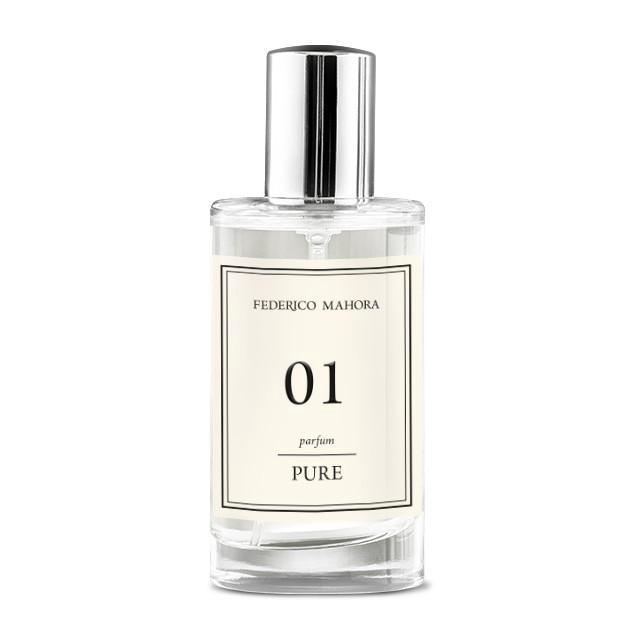 FM Pure 01 Damesparfum 50ml - Black Friday Deal!, Sieraden, Tassen en Uiterlijk, Uiterlijk | Parfum, Nieuw, Ophalen of Verzenden