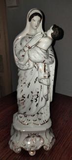 Antiek Maria met Kind Beeld - Andenne, ca. 1840, Ophalen of Verzenden