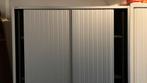 Ahrend grijze stalen kast met roldeuren van kunststof, Huis en Inrichting, Kasten | Roldeurkasten en Archiefkasten, Met slot, 25 tot 50 cm