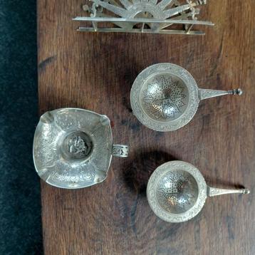 Verzilverd Brocante Lot kijk alle foto,s..... beschikbaar voor biedingen