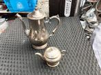 Zilveren Koffie- en Theepot Set, Ophalen of Verzenden, Zilver