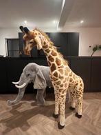 Childhome knuffels Olifant XL (90*75*55) Giraffe (135*50*40), Ophalen of Verzenden, Zo goed als nieuw, Olifant