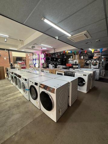 Grote assortiment Wasmachines 7 tot 18 kg nieuw en outlet beschikbaar voor biedingen