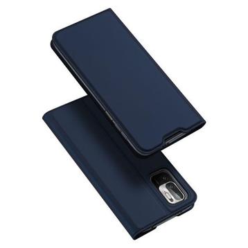 Dux Ducis flip cover voor Redmi Note 10 5G donkerblauw beschikbaar voor biedingen