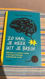 Theo Compernolle - Zo haal je meer uit je brein, Boeken, Ophalen of Verzenden, Zo goed als nieuw, Theo Compernolle