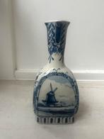 121 jaar oud delftsblauw vaasje de porceleyne fles 13 cm hg, Ophalen of Verzenden