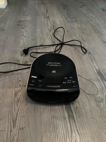 Sony Dream Machine CD Radio Wekker beschikbaar voor biedingen
