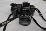 Nikon camera F 601 met Ozeck lens, Audio, Tv en Foto, Fotocamera's Analoog, Ophalen, Zo goed als nieuw, Spiegelreflex, Nikon