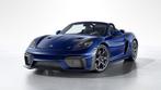 Porsche 718 Spyder RS, Achterwielaandrijving, Gebruikt, Blauw, Leder en Stof
