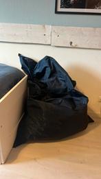 Zitzak donkerblauw, Huis en Inrichting, Zitzakken, Ophalen, Gebruikt, Blauw, Zitzak