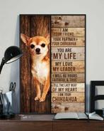 Metalen wandbord chihuahua, Dieren en Toebehoren, Honden-accessoires, Nieuw, Ophalen of Verzenden