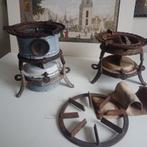Oud  petroleumstel georg haller(1900)met reserve onderdelen, Ophalen of Verzenden
