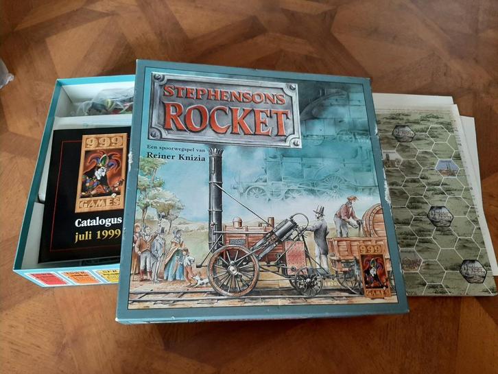Stephensons Rocket 999 Games, Hobby en Vrije tijd, Gezelschapsspellen | Bordspellen, Zo goed als nieuw, Ophalen of Verzenden