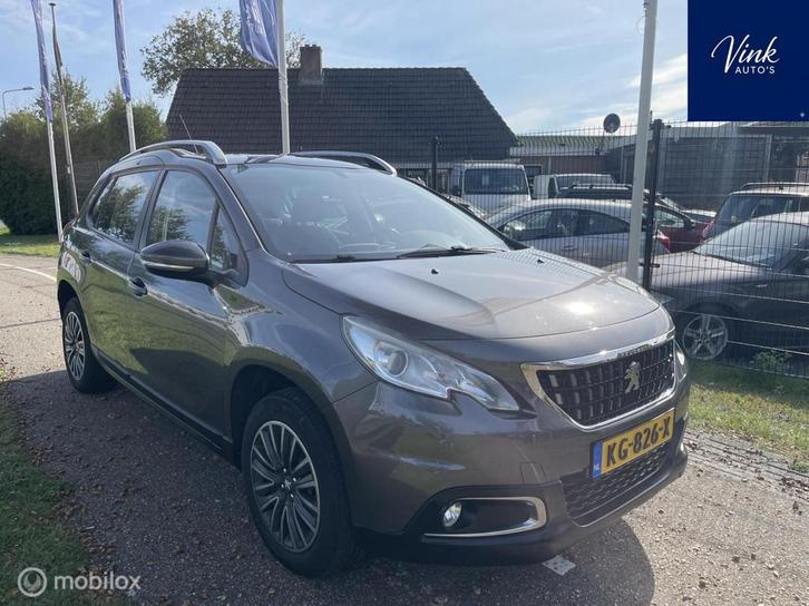 Peugeot 2008 1.2 PureTech Blue Lion | Panoramadak | Full Opt, Auto's, Peugeot, Bedrijf, Te koop, ABS, Achteruitrijcamera, Airbags