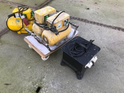 Lievers omvormer t.b.v. trilnaald 42 volt., Doe-het-zelf en Verbouw, Betonmolens, Zo goed als nieuw, Ophalen