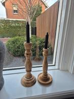 Kaarsenstandaards, Huis en Inrichting, Ophalen of Verzenden, Gebruikt, Hout, Minder dan 25 cm