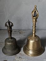 2 Tibetaanse bellen, Antiek en Kunst, Antiek | Koper en Brons, Ophalen of Verzenden, Koper