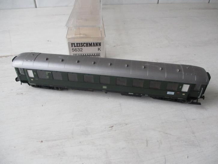 Fleischmann Personen wagen no 5632, Hobby en Vrije tijd, Modeltreinen | H0, Zo goed als nieuw, Wagon, Gelijkstroom, Fleischmann