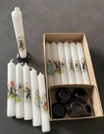 Set 12 vintage DDR kaarsjes kaarsen verjaardagsring jaarring, Verzenden, Nieuw, Overige materialen, Minder dan 25 cm