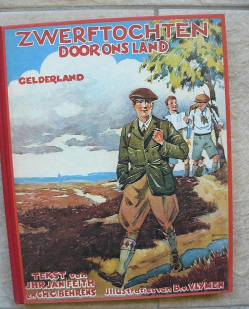 Zwerftochten door ons land, Gelderland, heruitgave in 1977, Boeken, Prentenboeken en Plaatjesalbums, Gelezen, Ophalen of Verzenden