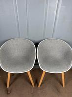 4 HAY About A Chair AAC23 design stoelen, Huis en Inrichting, Hout, Wit, Ophalen of Verzenden, Vier