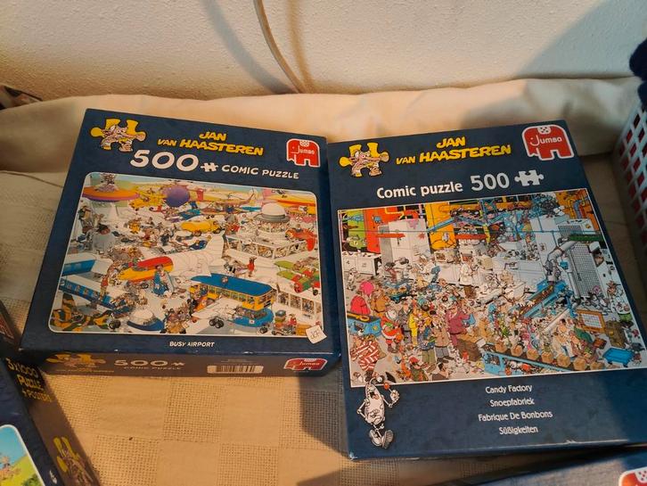 Jan van Haasteren Puzzels - Diverse Aantallen Stukjes, Hobby en Vrije tijd, Denksport en Puzzels, Zo goed als nieuw, Legpuzzel