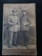 Antieke foto ww1 Duitse militairen 16,5 x 10,5 cm, Verzamelen, Foto's en Prenten, Ophalen of Verzenden, Voor 1940, Zo goed als nieuw