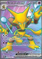 2023 Pokémon Alakazam EX MEW #188 RAW, Hobby en Vrije tijd, Verzamelkaartspellen | Pokémon, Ophalen of Verzenden, Zo goed als nieuw