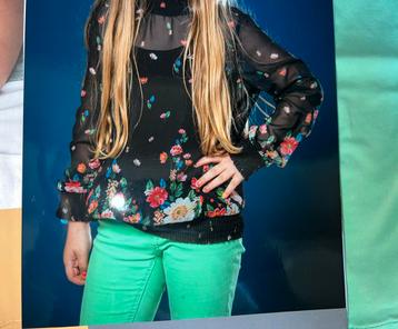Bloemen blouse Jake Fischer maat 140 beschikbaar voor biedingen