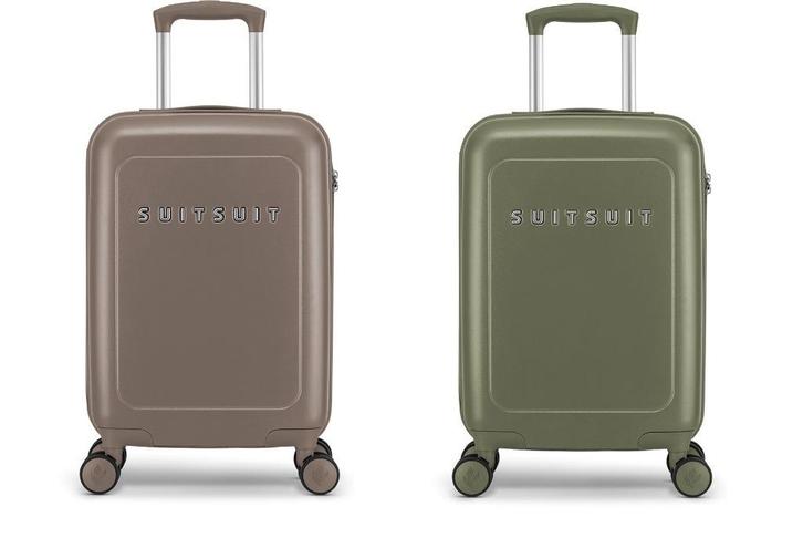 ✅ SUITSUIT Natura koffer Handbagage Set 55 cm 2 Delig NIEUW, Sieraden, Tassen en Uiterlijk, Koffers, Nieuw, Hard kunststof, 50 tot 60 cm