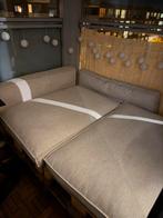 Palletbank met kussens - 4 pallets, Huis en Inrichting, Banken | Sofa's en Chaises Longues, Gebruikt, 150 tot 200 cm, Tweepersoons