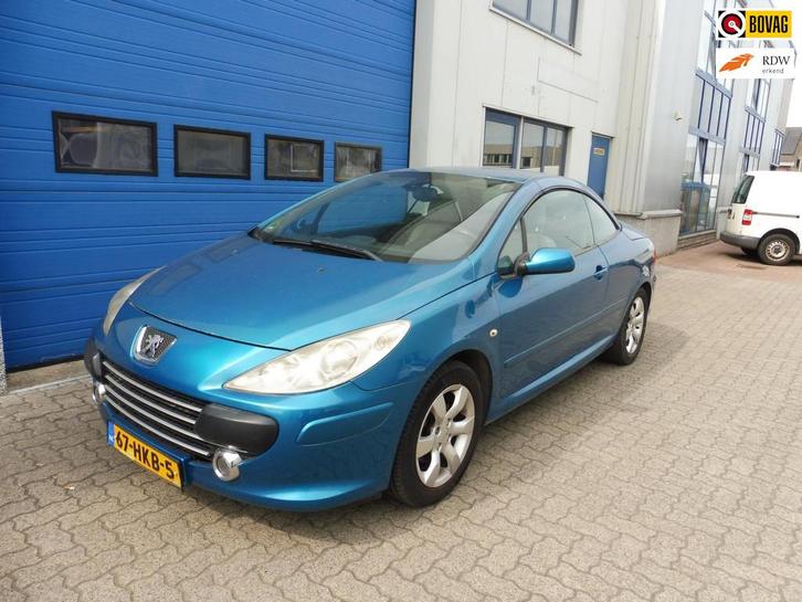 Peugeot 307 CC 2.0-16V Palm Beach Airco Automaat, Auto's, Peugeot, Bedrijf, Te koop, Airbags, Airconditioning, Centrale vergrendeling