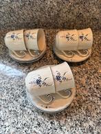 Villeroy & Boch Vieux Luxembourg Kop en Schotel 3x2 kopjes, Ophalen of Verzenden, Zo goed als nieuw, Overige stijlen, Kop(pen) en/of Schotel(s)