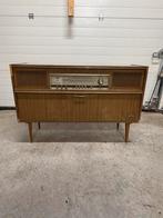 Grundig Radiomeubel met LP Speler / Antieke Radio, Antiek en Kunst, Antiek | Tv's en Audio, Ophalen