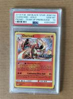 PSA 10 CHARIZARD Team Up   Prerelease Promo SM158, Hobby en Vrije tijd, Verzamelkaartspellen | Pokémon, Ophalen of Verzenden, Zo goed als nieuw