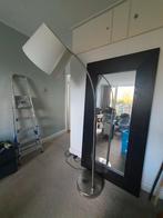 Mooie Booglamp met Witte Kap, Ophalen, Zo goed als nieuw, Metaal, Modern