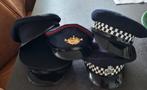 Militaria uniformpetten Collectie (5 stuks), Ophalen of Verzenden