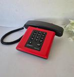 PTT telefoon rood zwart type Elite Giugiaro design, Telecommunicatie, Vaste telefoons | Niet Draadloos, Ophalen of Verzenden