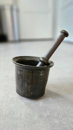 Vijzel met stamper. Zwaar, Antiek en Kunst, Antiek | Koper en Brons, Ophalen