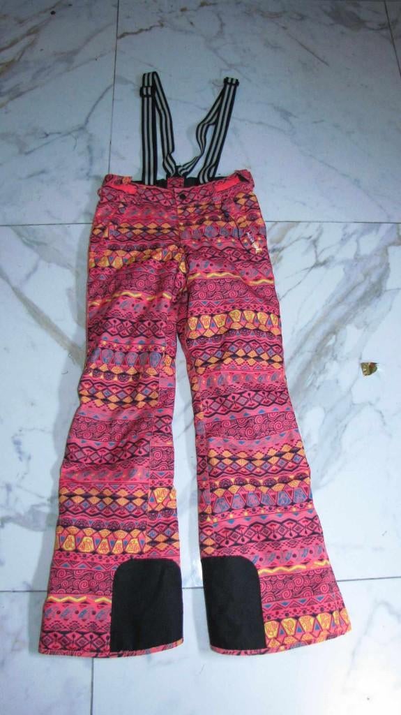 152 BRUNOTTI kleurijke skibroek, Ophalen of Verzenden, Zo goed als nieuw, Meisje, Sport- of Zwemkleding