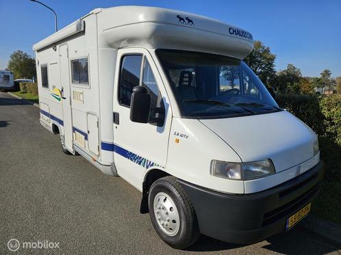 Chausson Welcome 80 Half- integraal 123pk Zeer netjes!, Caravans en Kamperen, Campers, Bedrijf, Half-integraal, Chausson, Diesel
