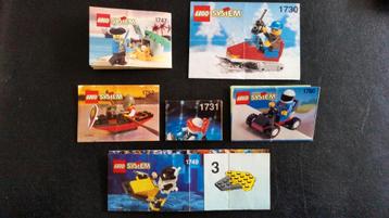 6 setjes Lego system & 1 Mac Donald setje  beschikbaar voor biedingen