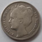 Zilveren     halve     gulden     1908, Postzegels en Munten, Munten | Nederland, ½ gulden, Zilver, Koningin Wilhelmina, Ophalen of Verzenden