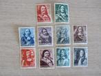 Nederland 1943-44 Zeehelden Postzegels, Postzegels en Munten, Ophalen of Verzenden, Na 1940, Postfris