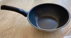 Wok pannetje 20 cm doorsnee 1 x gebruikt zie foto’s, Ophalen of Verzenden, Zo goed als nieuw, Wok