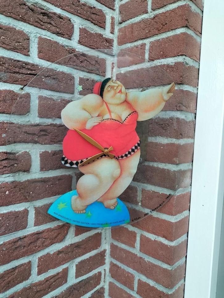 Ada Breedveld klok gelimiteerde oplage, Antiek en Kunst, Kunst | Overige Kunst, Ophalen of Verzenden